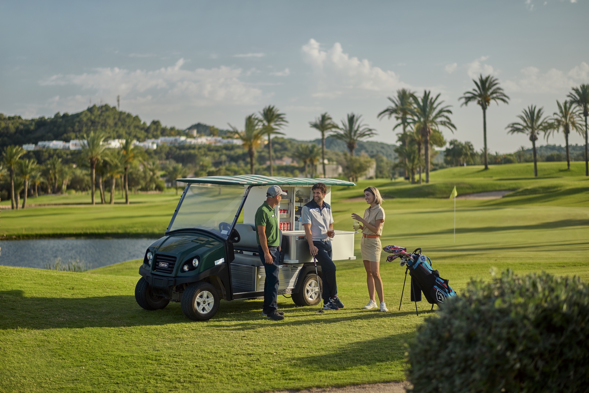 La Manga Spain - golf course. 