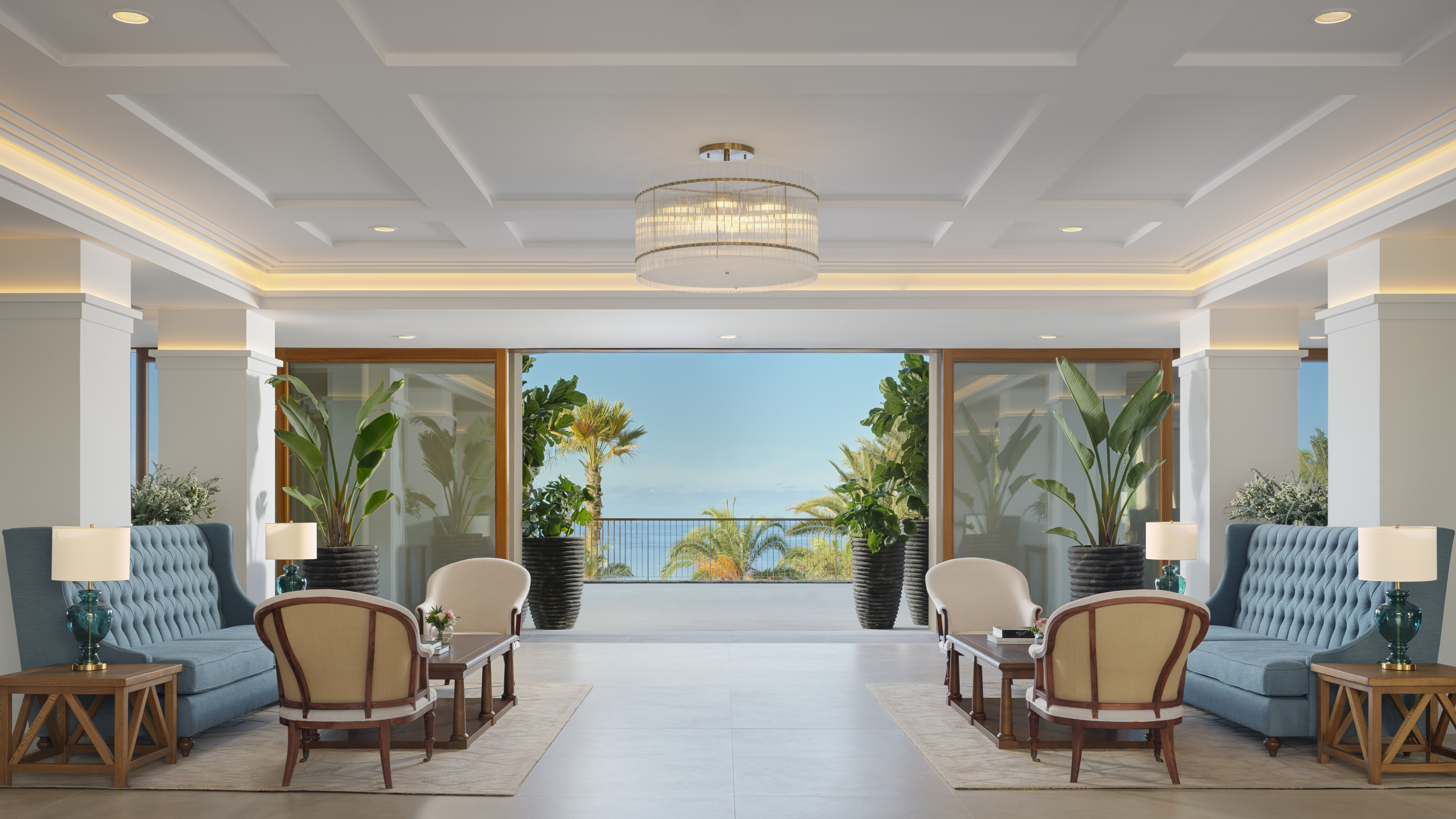 Gran Hotel Taoro lobby, Tenerife. 