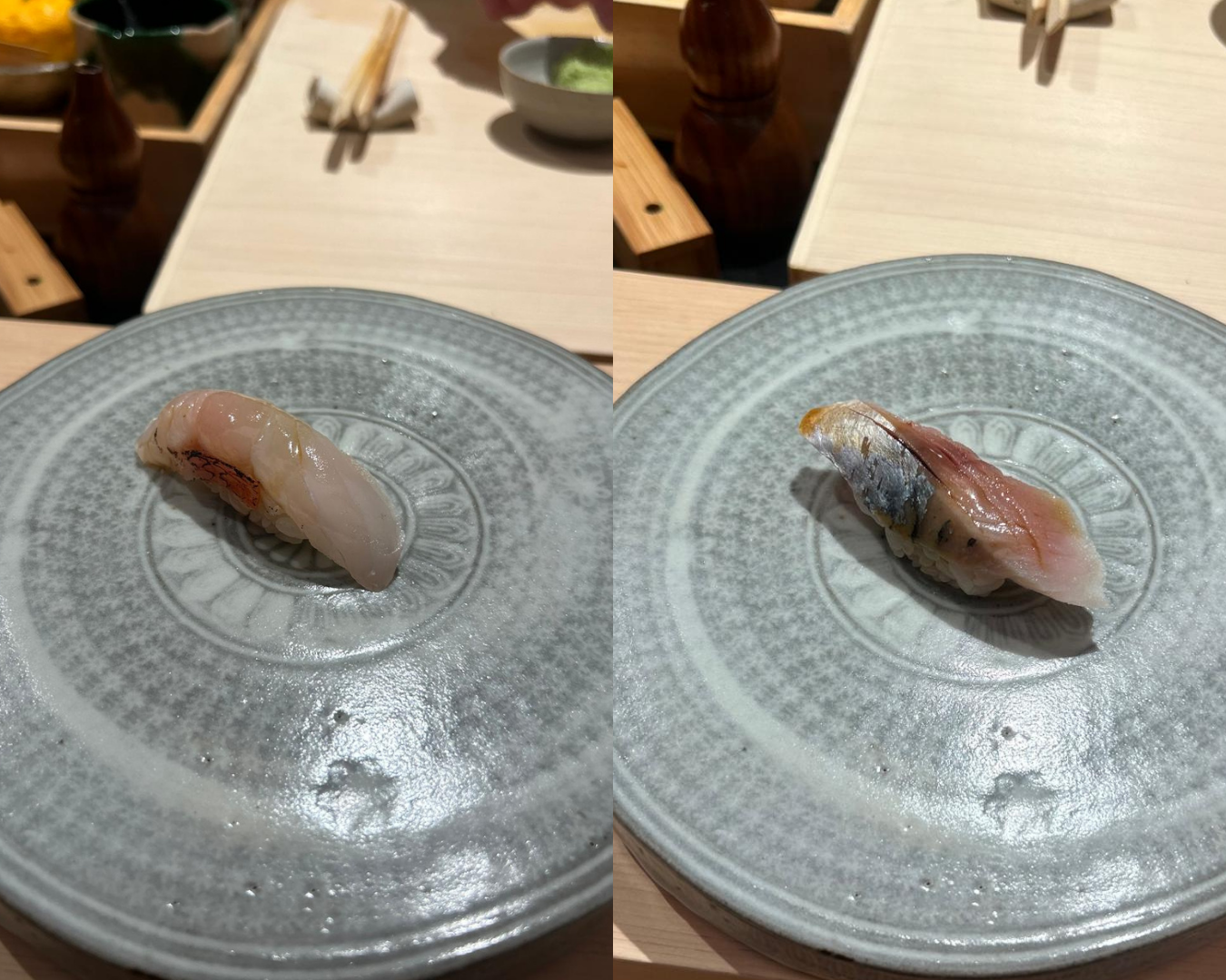 best sushi in london - Edomae-style nigiri. 