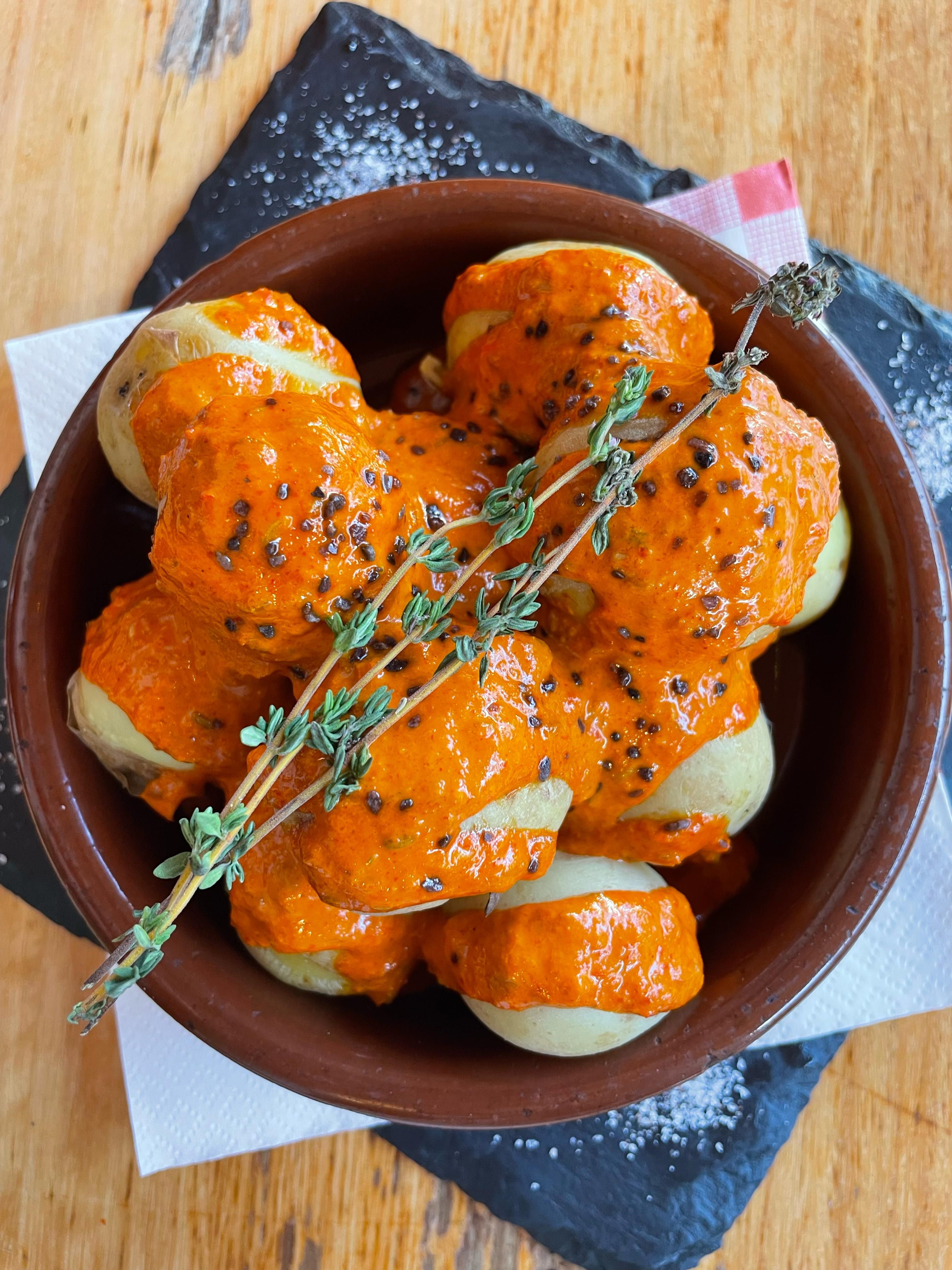 Papas arrugadas, Tenerife.