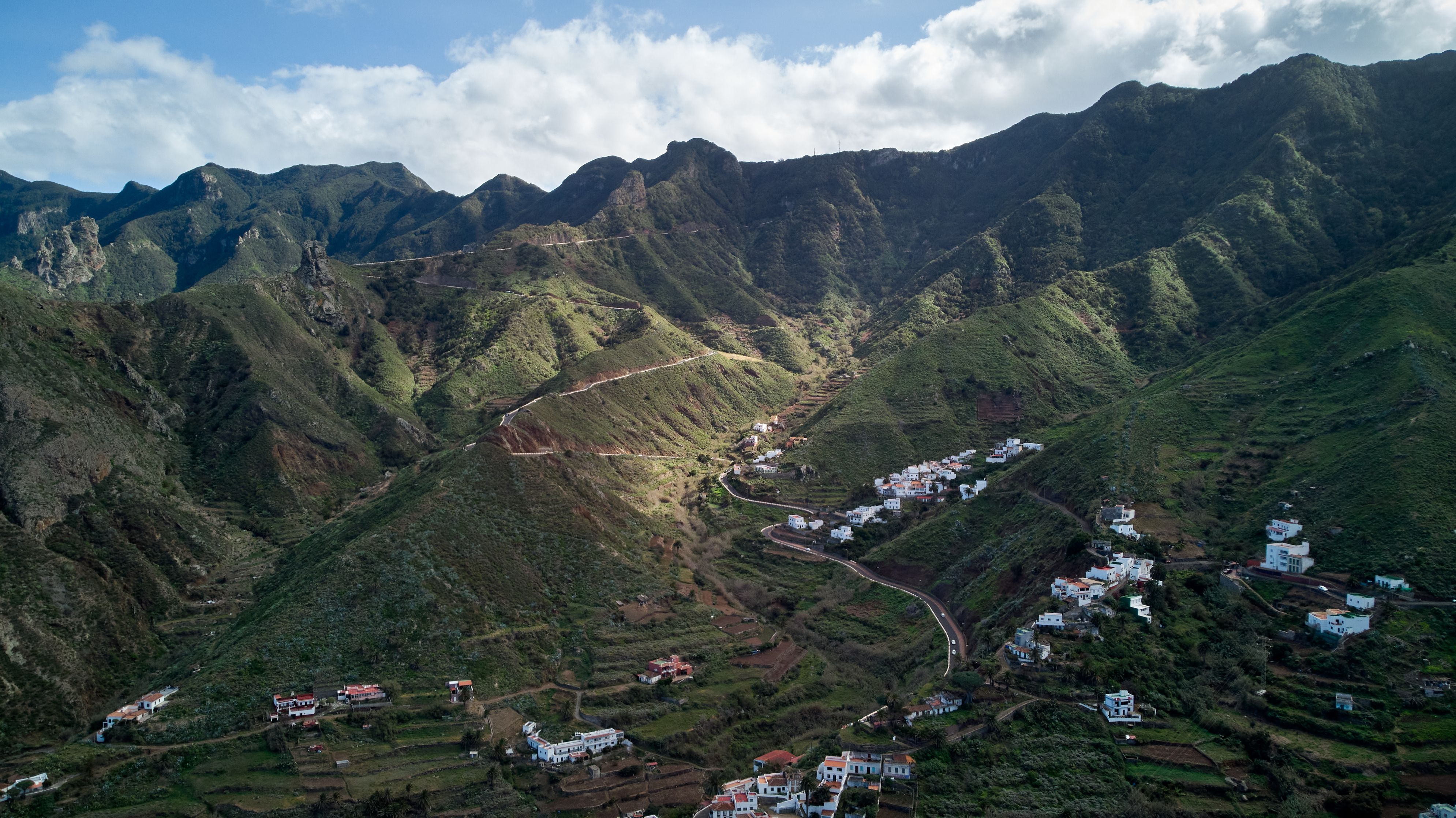 The Mountains in Northern Tenerife. 