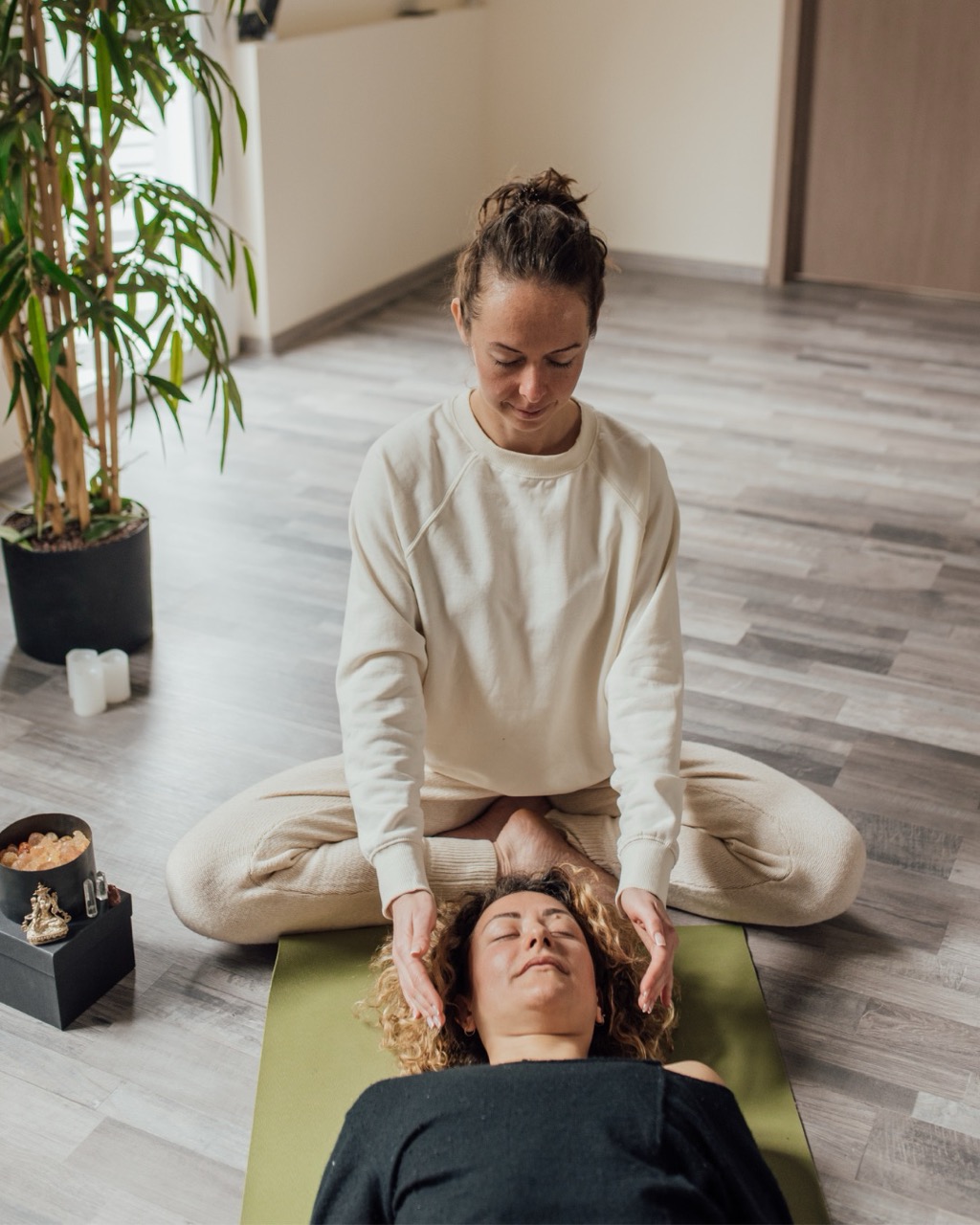 Energy healing can help reduce stress. 