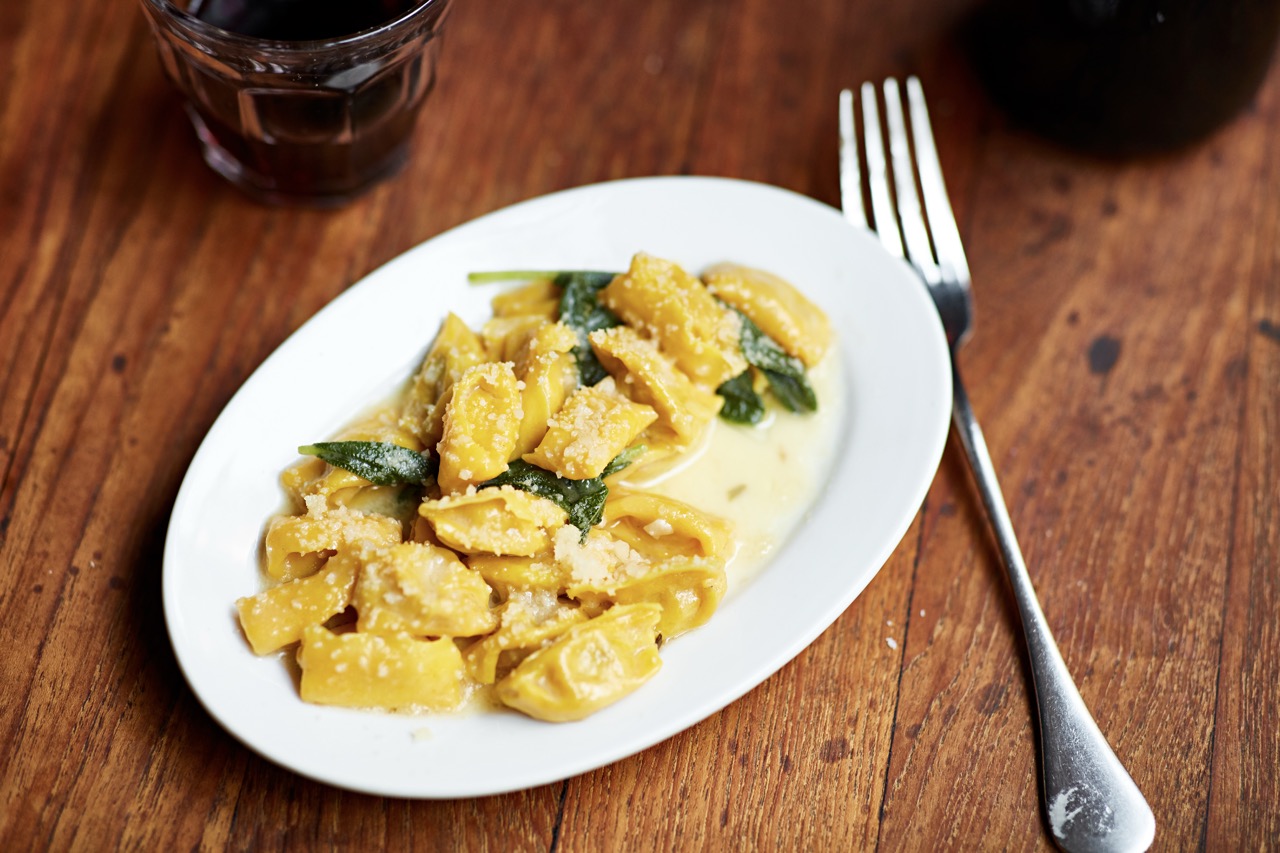 Pasta, chefs table.