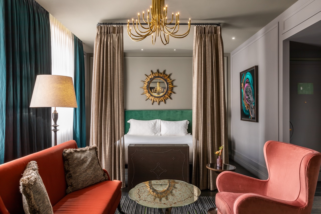 Suite at The Mandrake hotel.