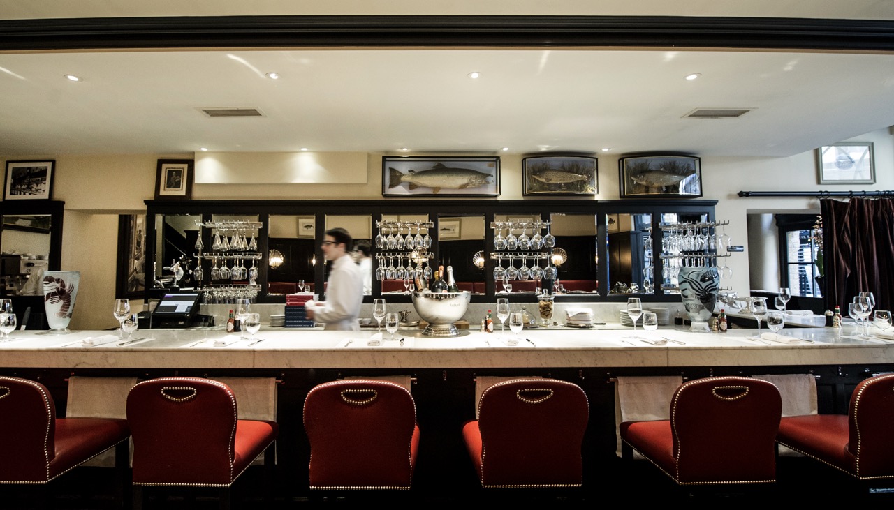 Bentleys, chefs table. 