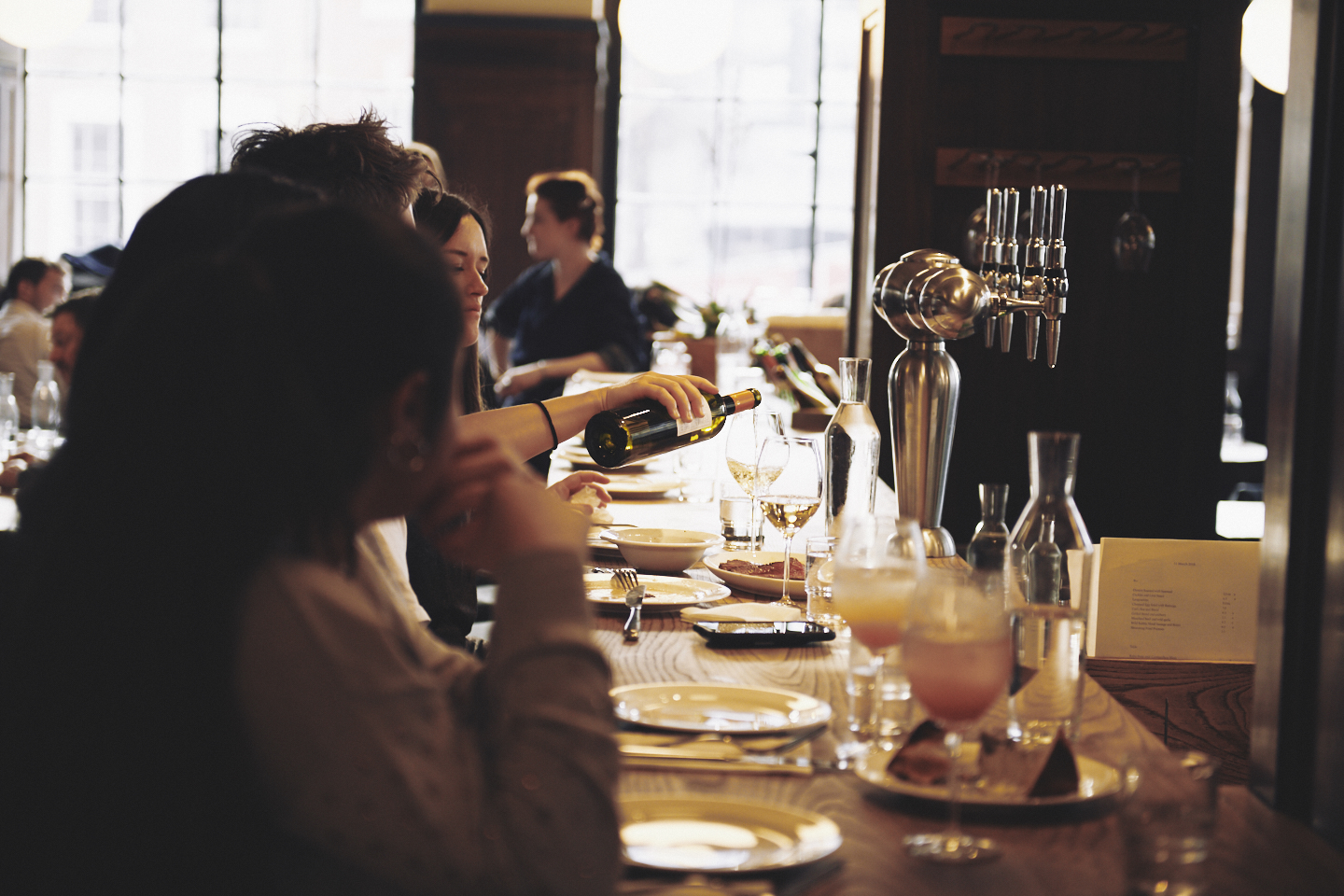 Brat, chefs table. 