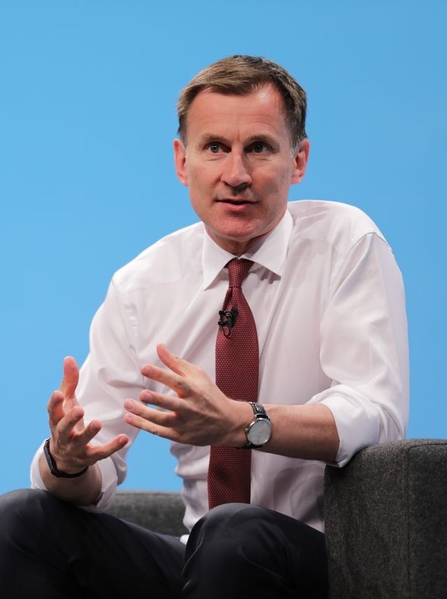 Jeremy Hunt, FT Weekend Festival. 