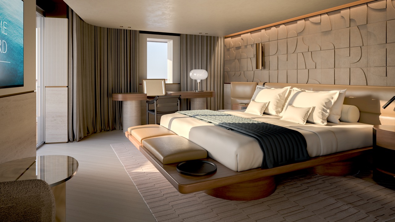 Owners' suite on luxury cruises. 