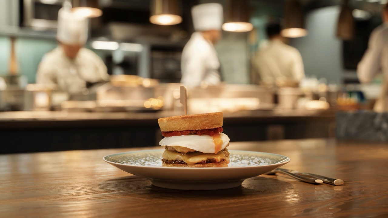 Mayfair muffin, chefs table. 