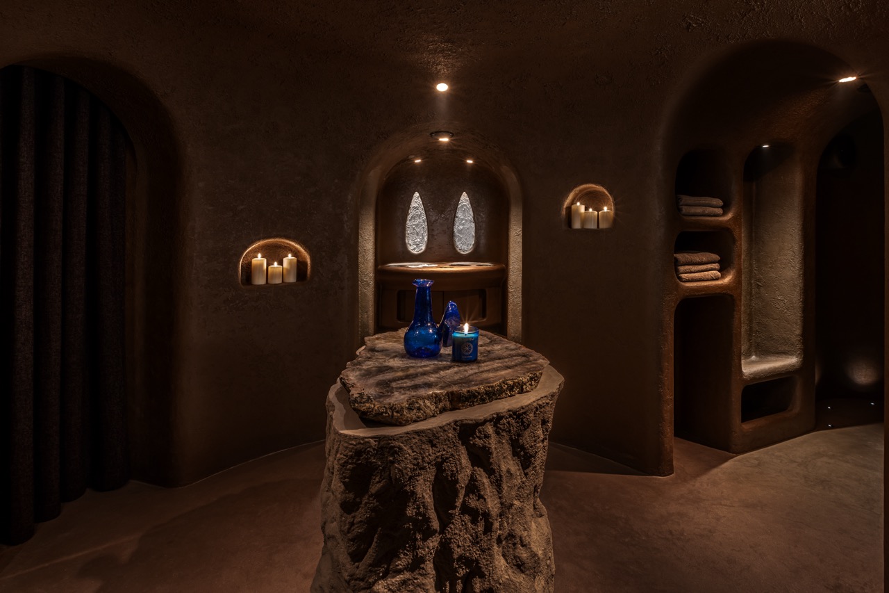 DAMU spa mud cave, the Mandrake Hotel.