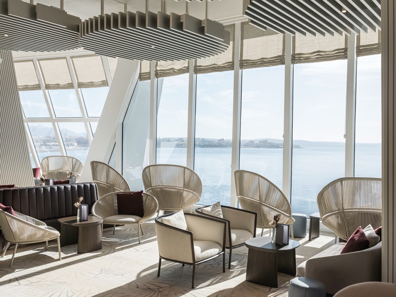 German design, luxury cruises.