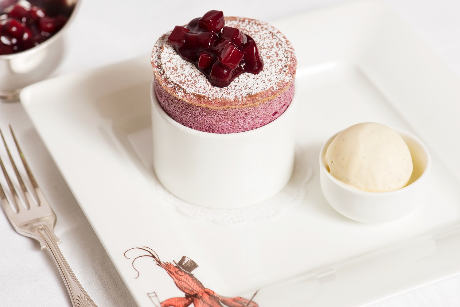 Wiltons rasberry soufflé. 