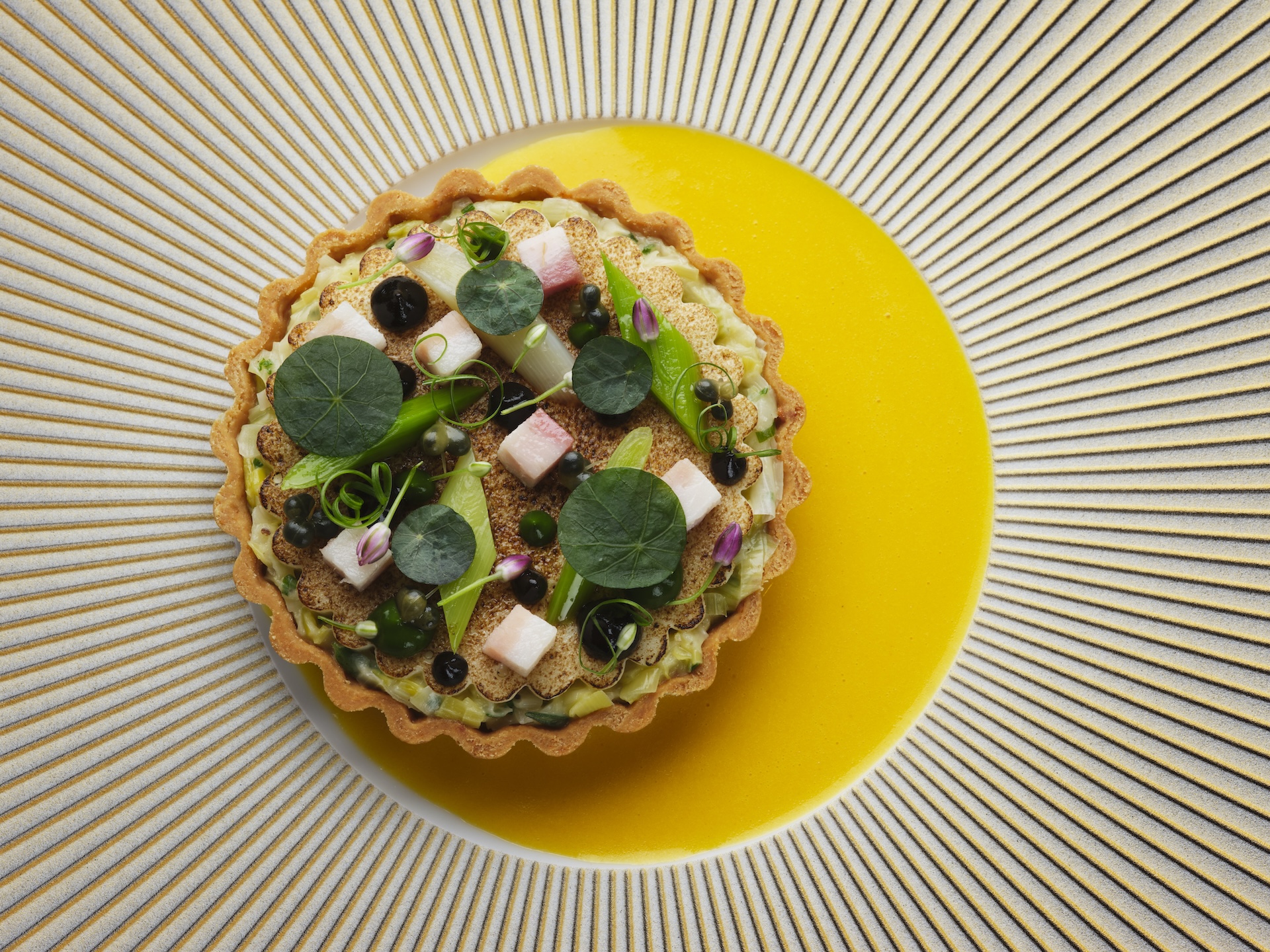 Bonheur by Matt Abé - quiche lorraine