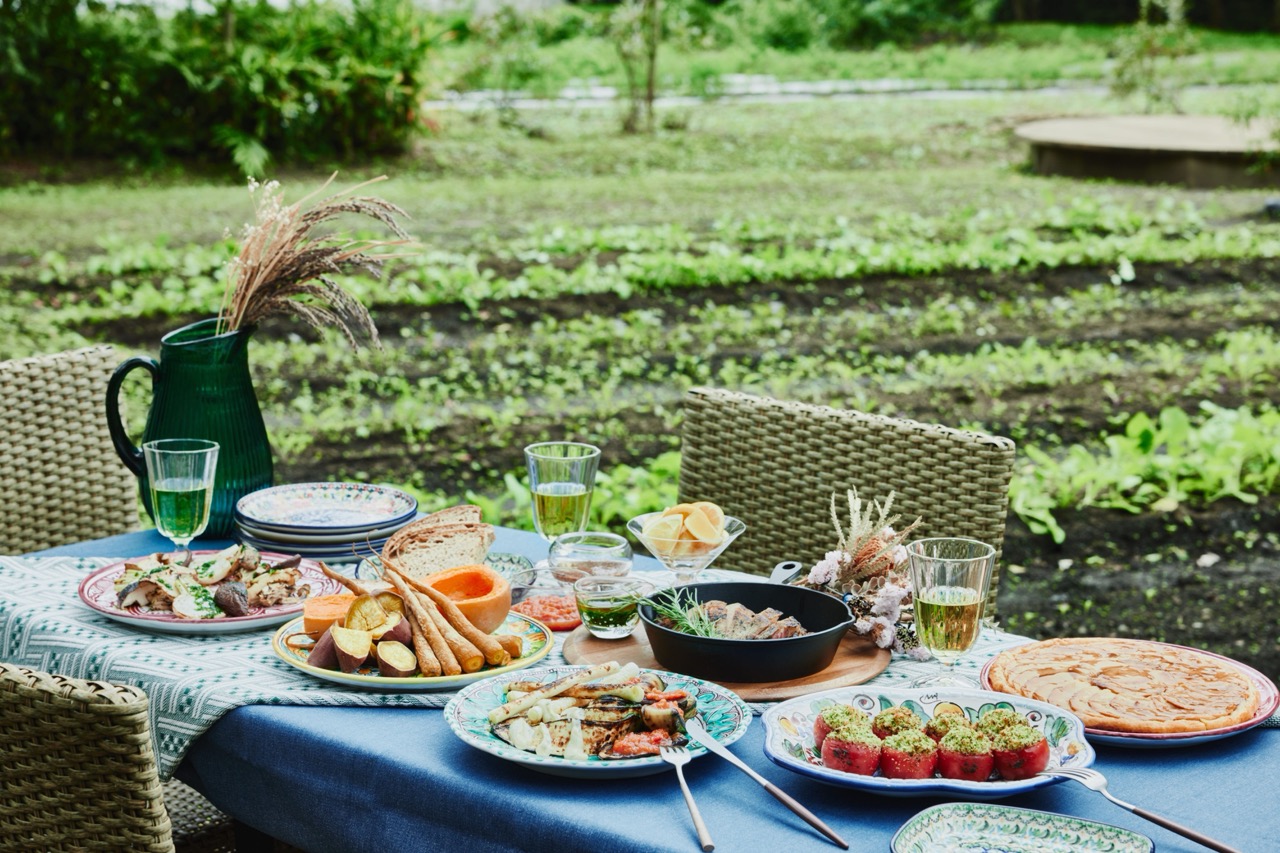 Hoshino Resorts RISONARE Nasu Yatai to Farm Brunch fine dining. 