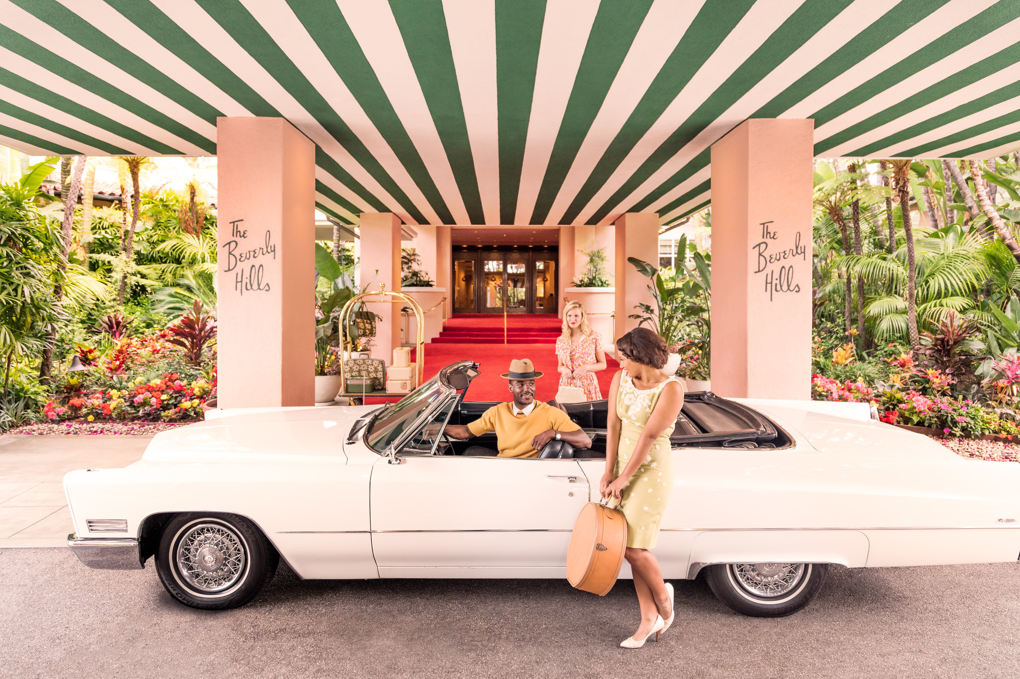 Beverly Hills Hotel, fine dining. 