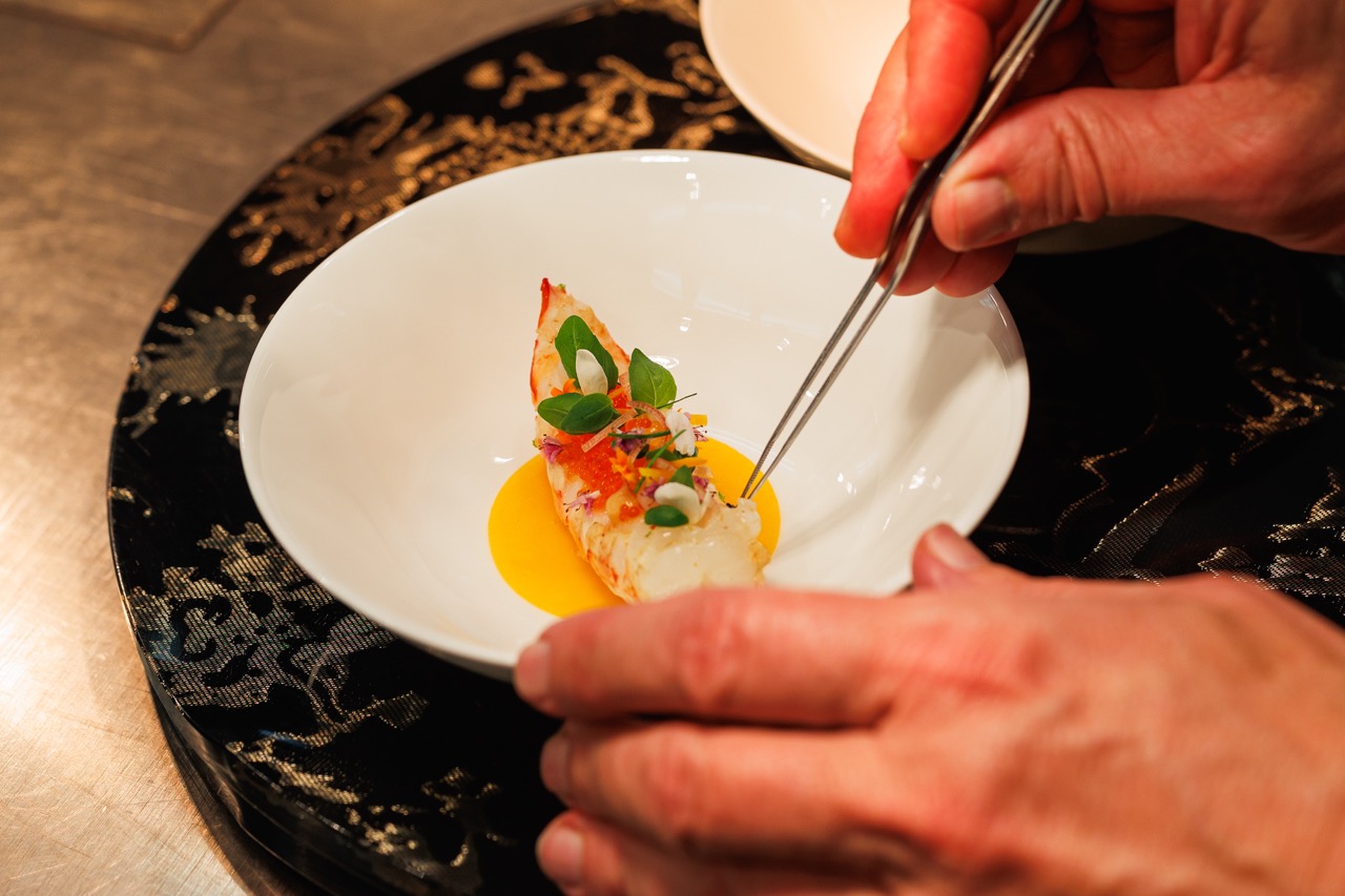 Dolder Grand fine dining. 