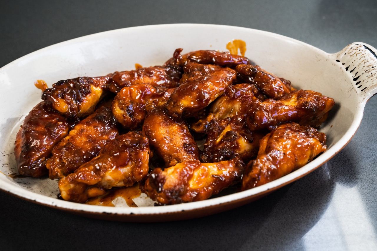 Jay Rayner BBQ Chicken Wings. 
