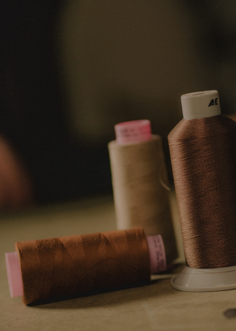 Couture creative process.