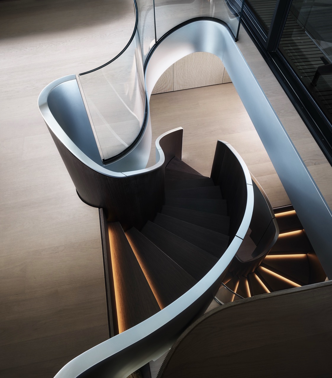 Sanlorenzo staircase.