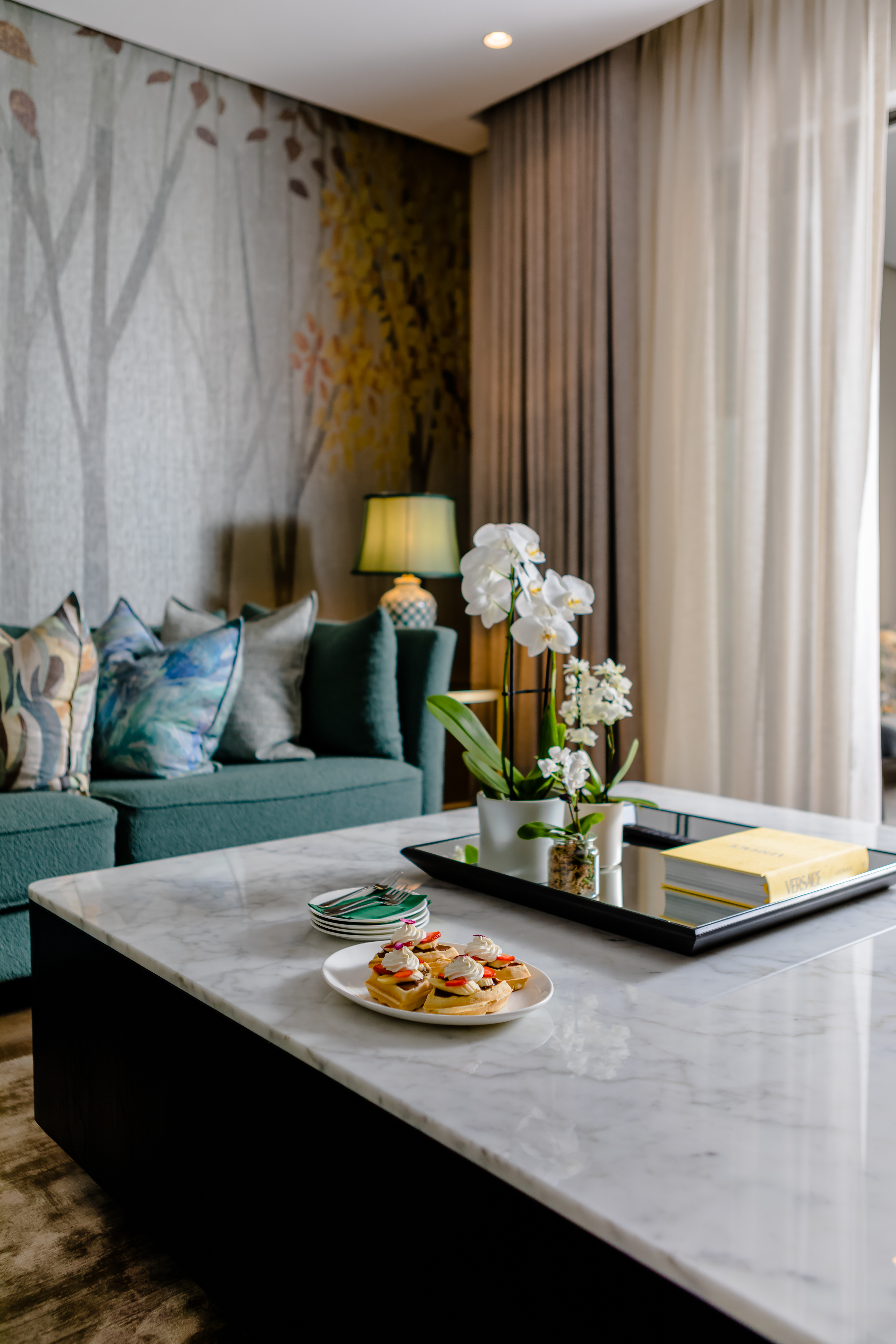 Stay in Johannesburg - breakfast in the presidential apartment 