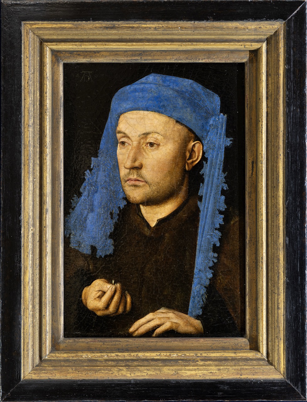 Jan van Eyck's Blue Chaperon Portrait