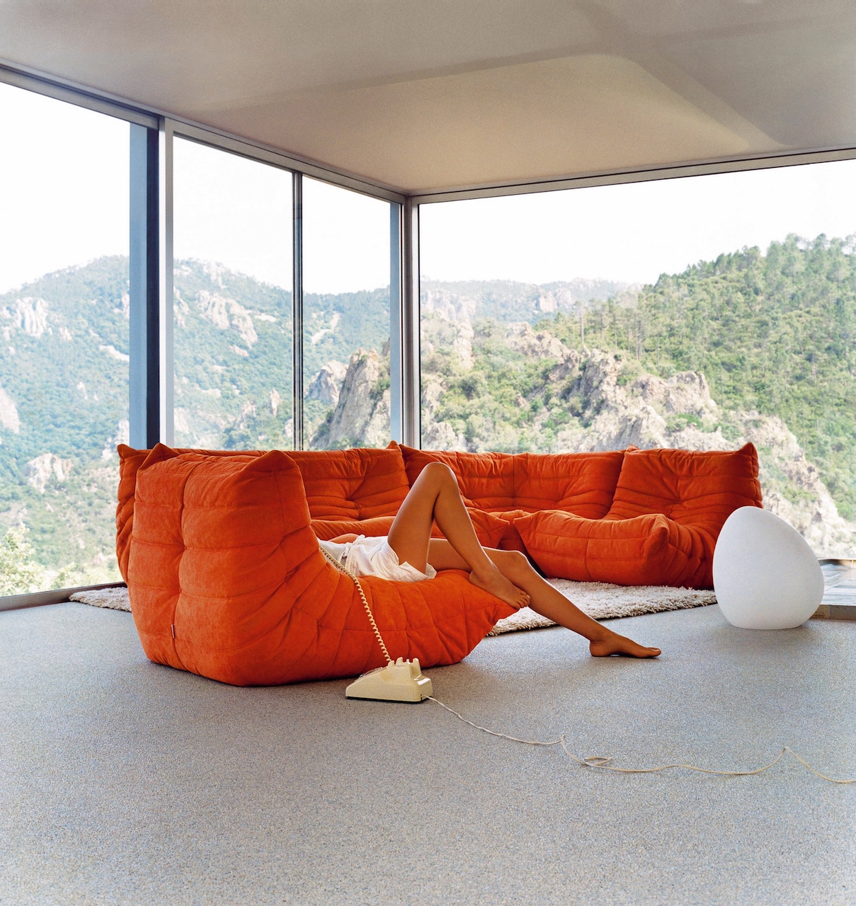 Ligne roset togo luxury sofas lifestyle image