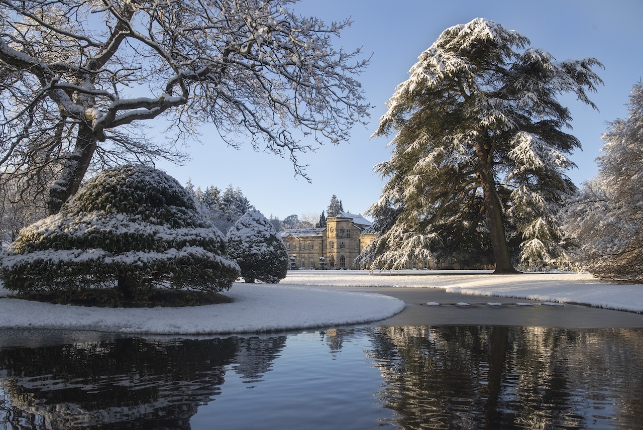 grantley hall winter exterior