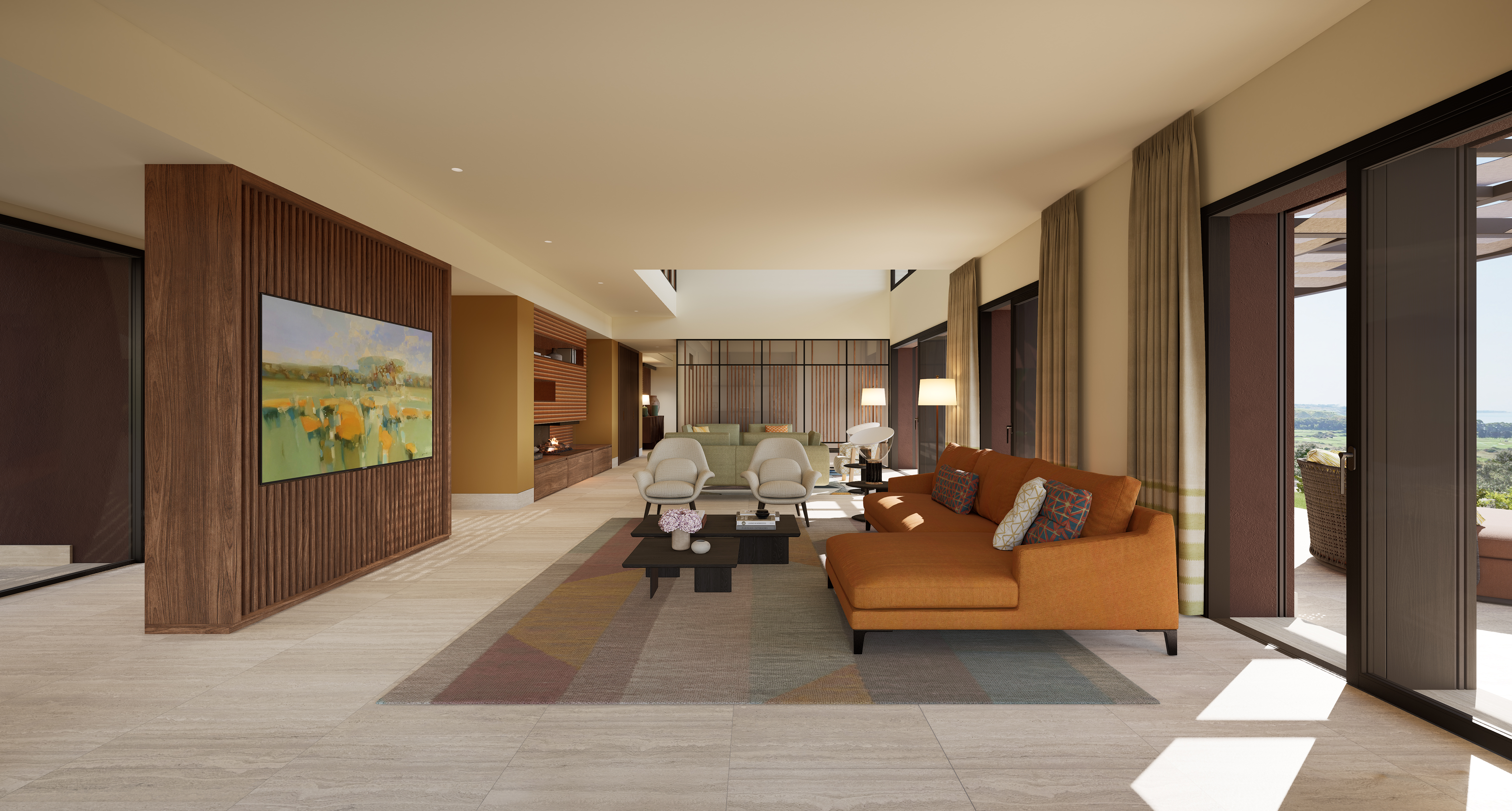 Rocco Forte Verdura open plan living