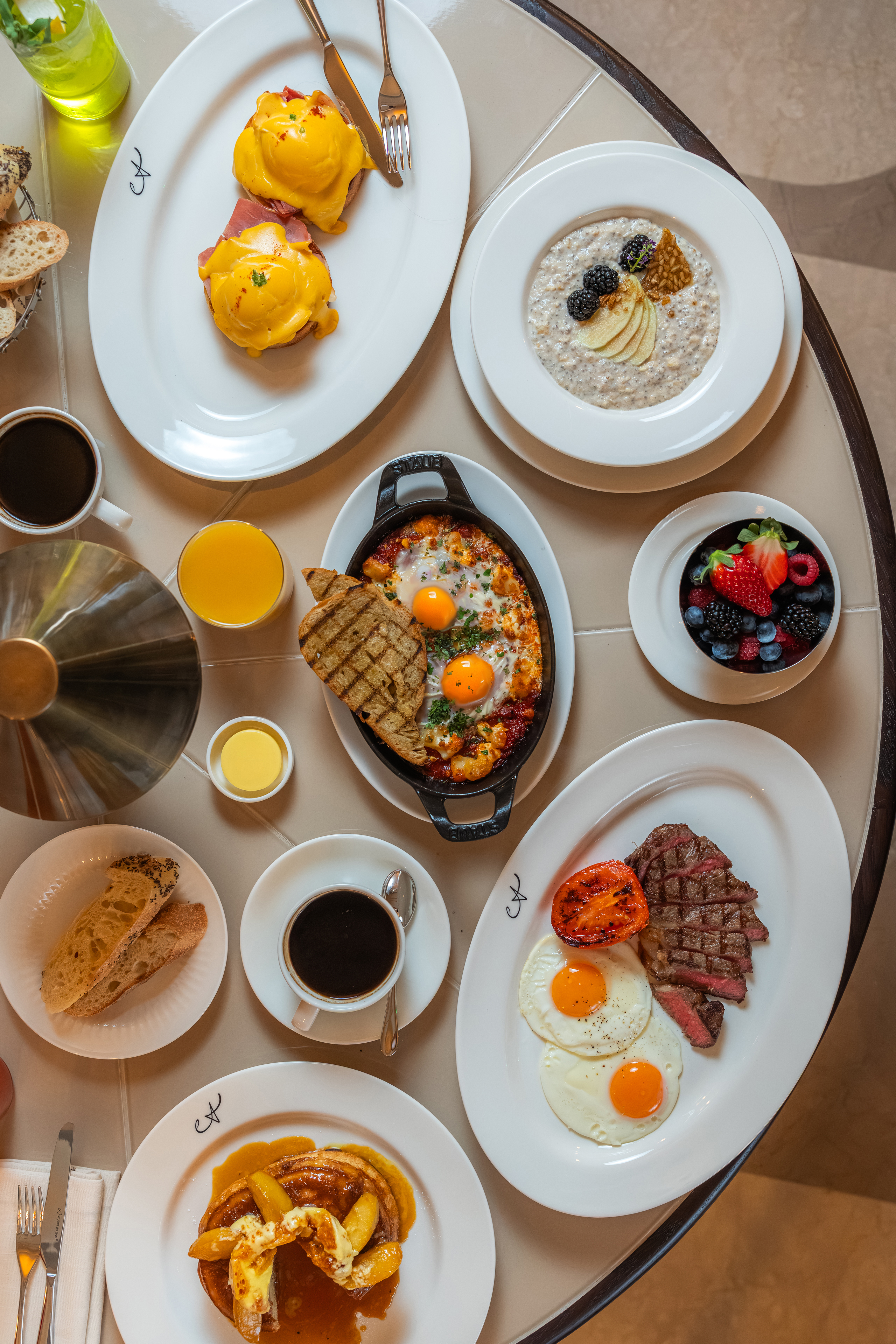 the newman brasserie angelica brunch