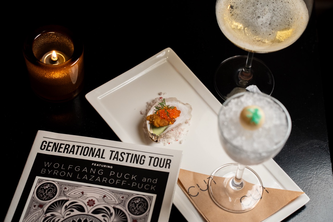 Generational Tasting Tour, Wolfgang Puck. 