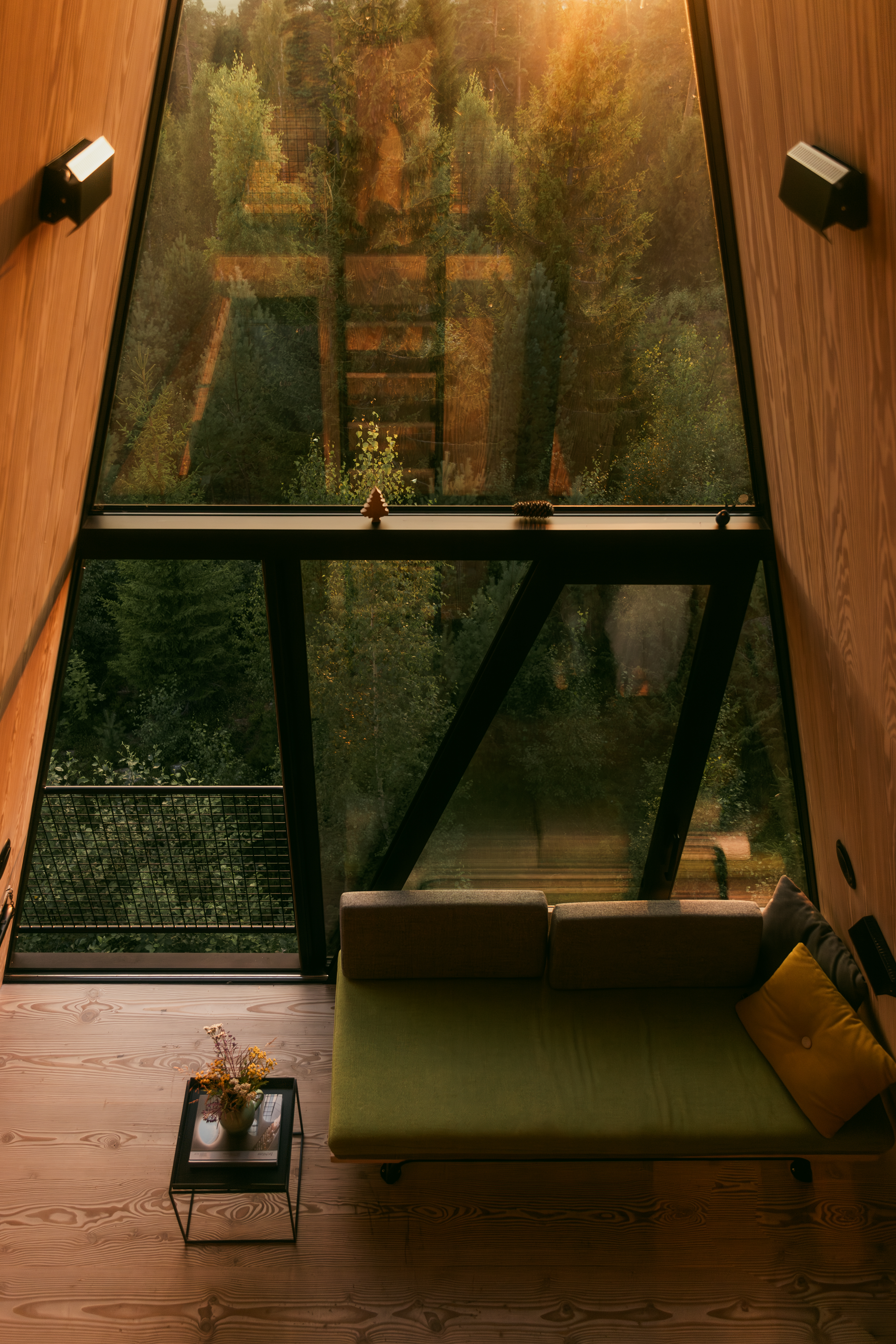 Inside PAN Treetop Cabins
