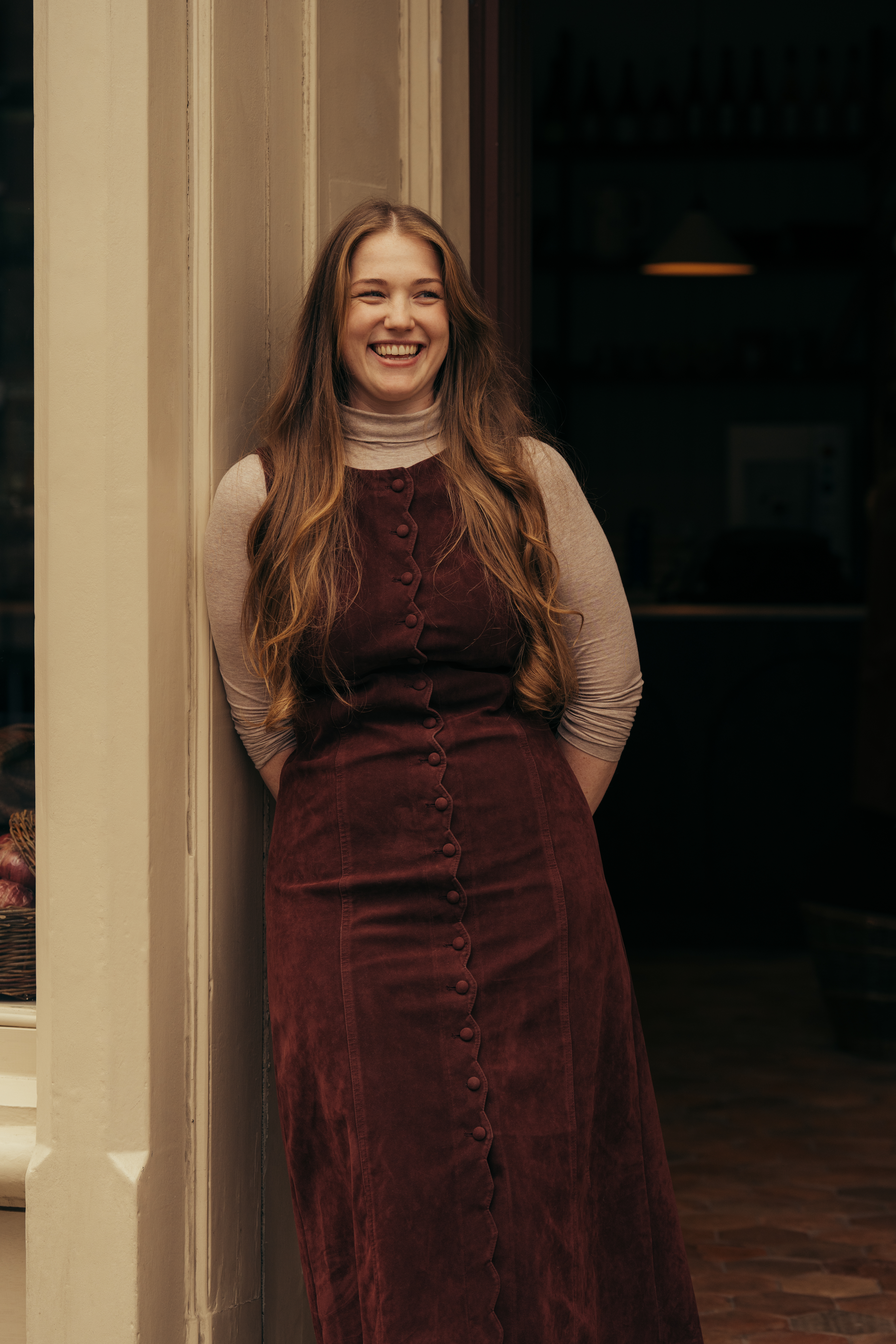 female chefs portrait of darcie maher, founder of lannan bakery
