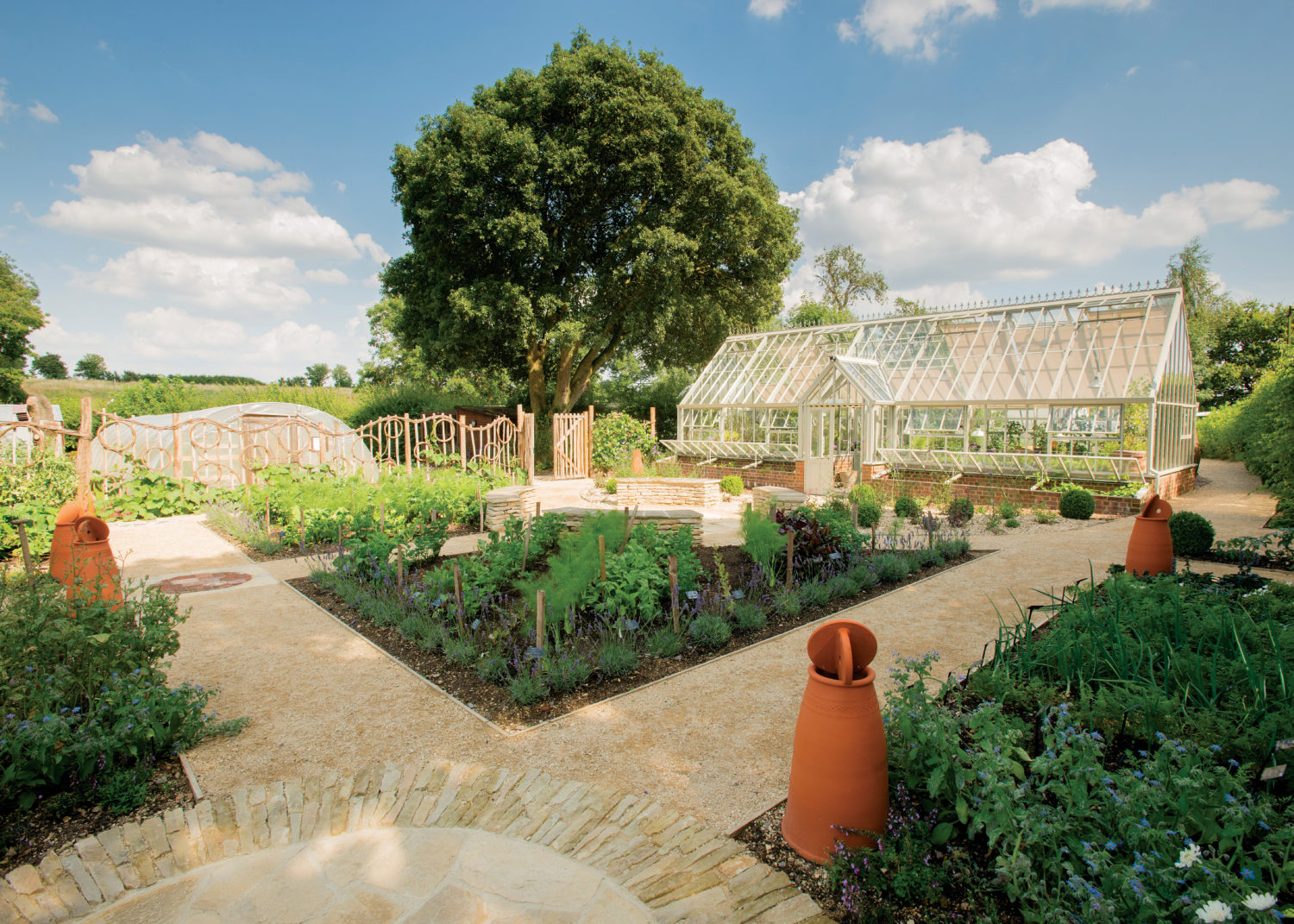 Raymond Blanc Le Manoir in Oxfordshire. 