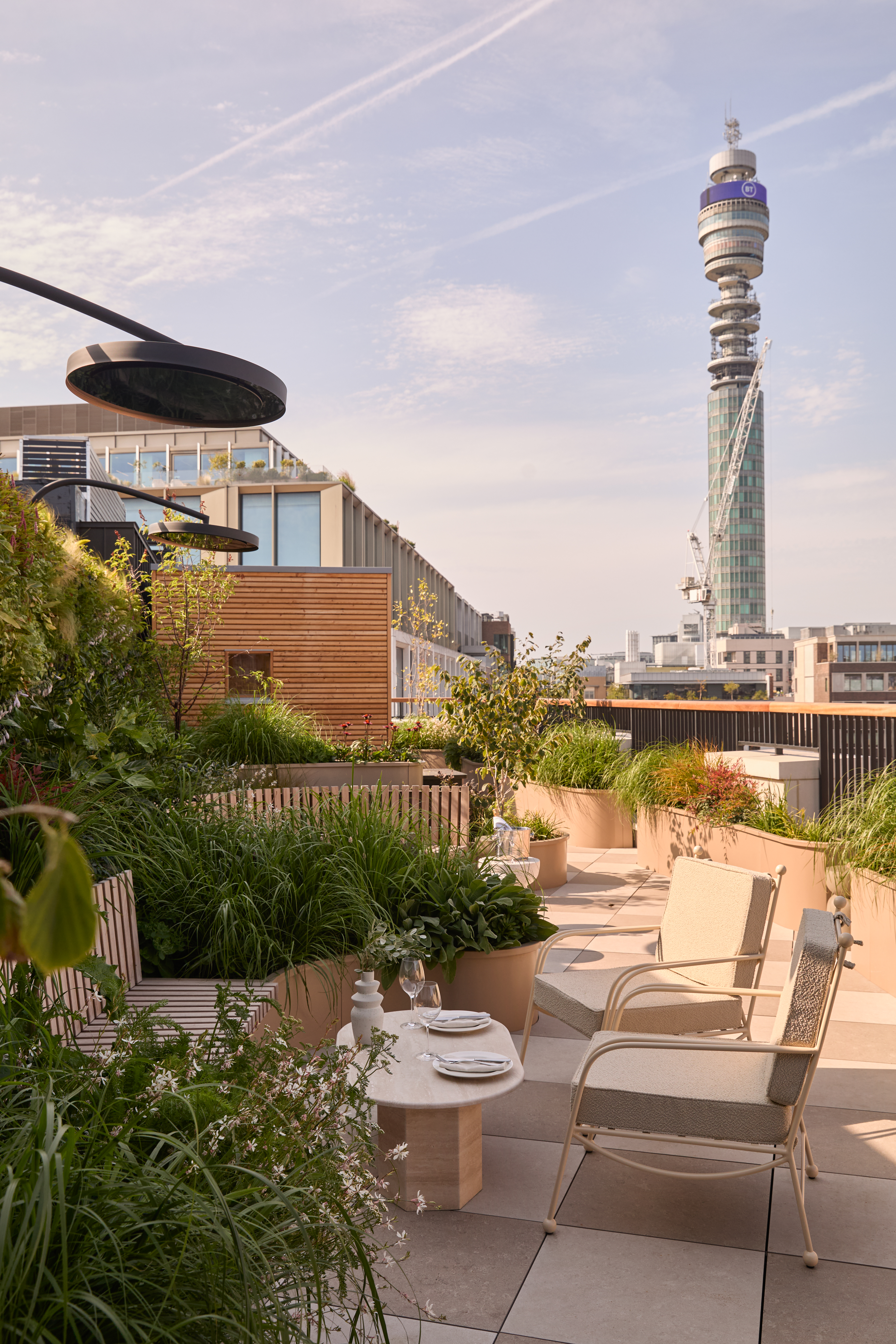 the newman penthouse terrace