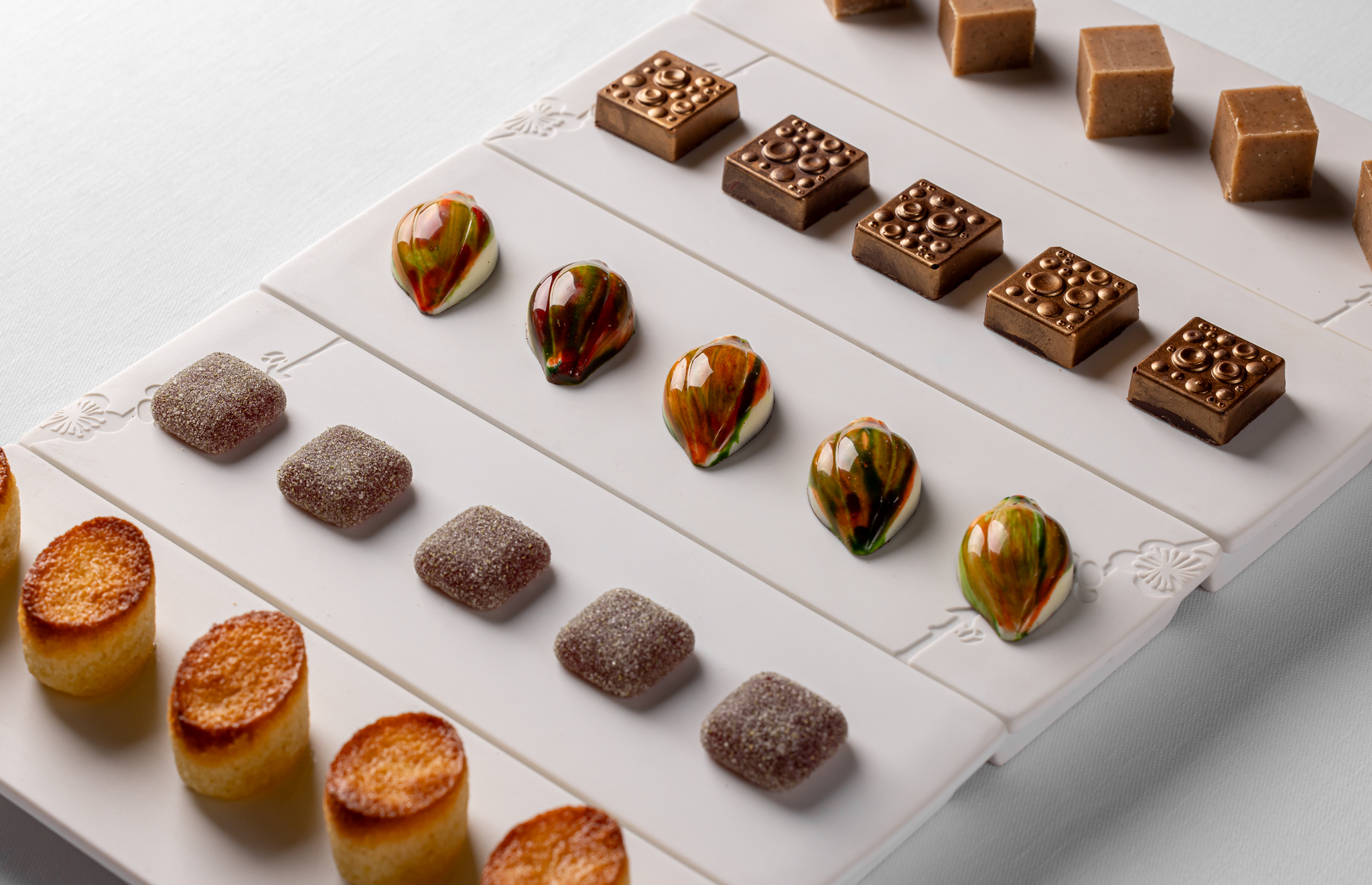 Petit fours, best hotels in Yorkshire. 