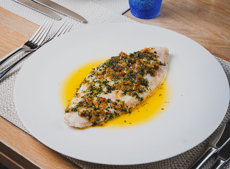Idle Rocks' megrim sole and Thai butter recipe. 
