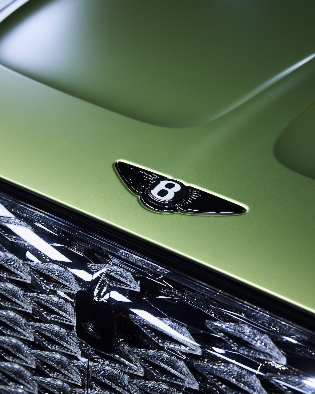 Redesigned Bentley Emblem on the Torcal at the Launch Party