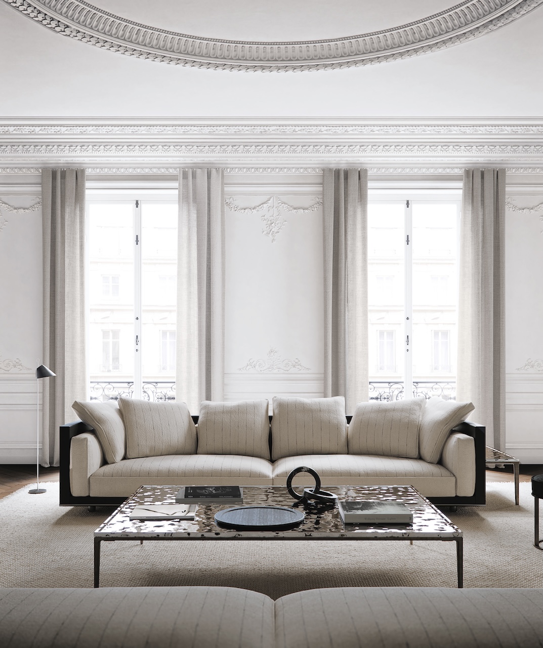 Luxury sofas florius sofa by maxalto designed by Antonio Citerrio