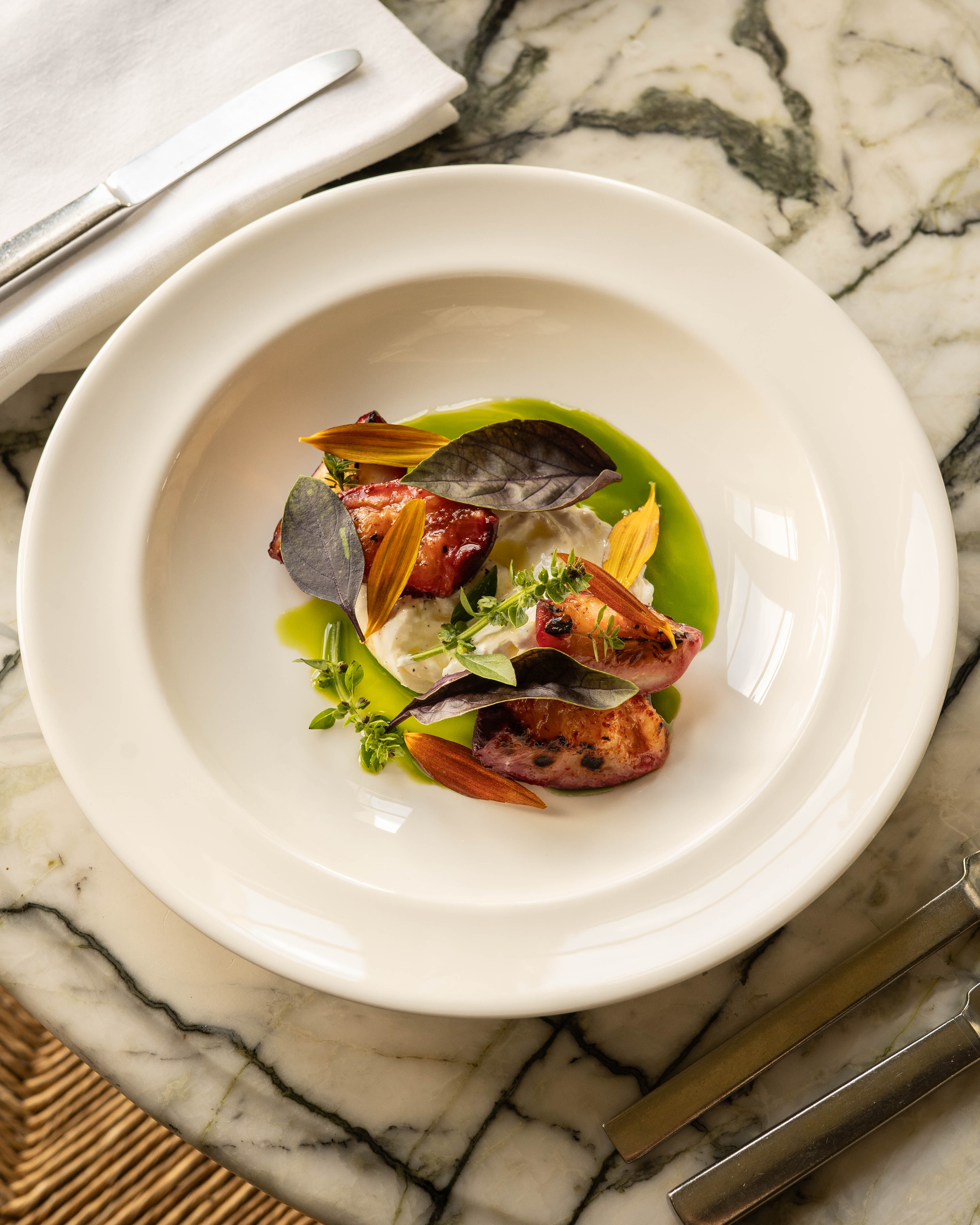 female chefs eleanor hensen's food at heckfield place