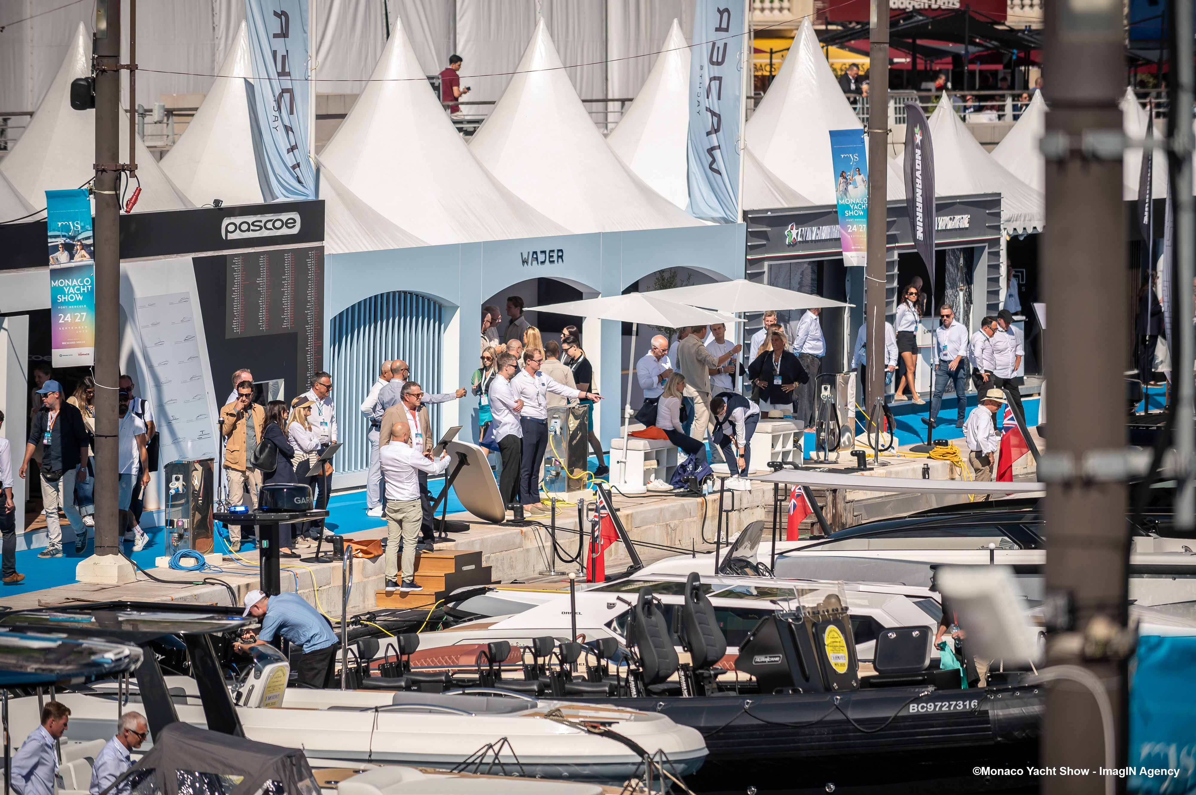 Monaco Yacht Show. 