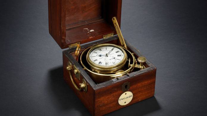 antique maritime chronometer