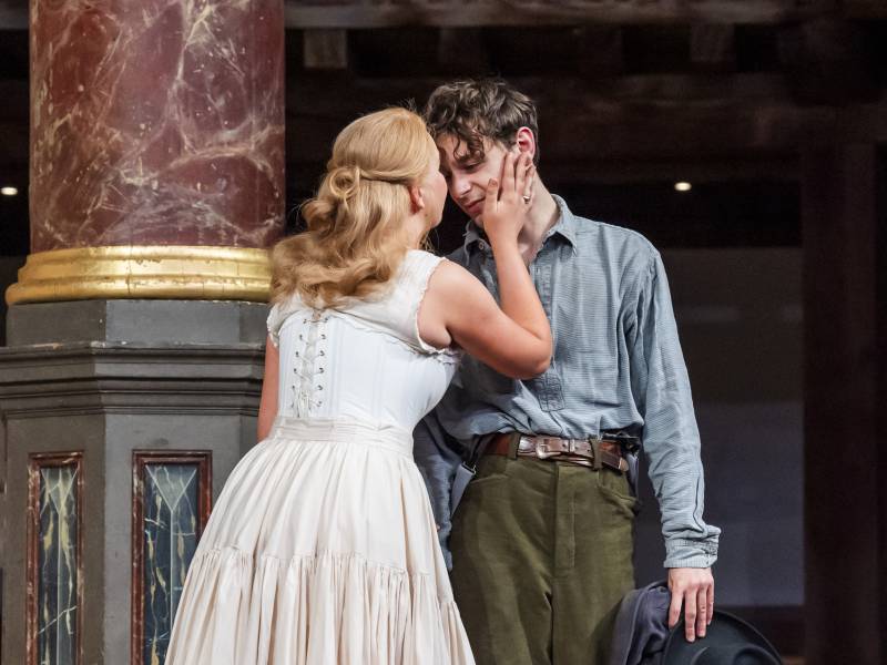 Romeo and Juliet on stage at Shakespeare's Globe