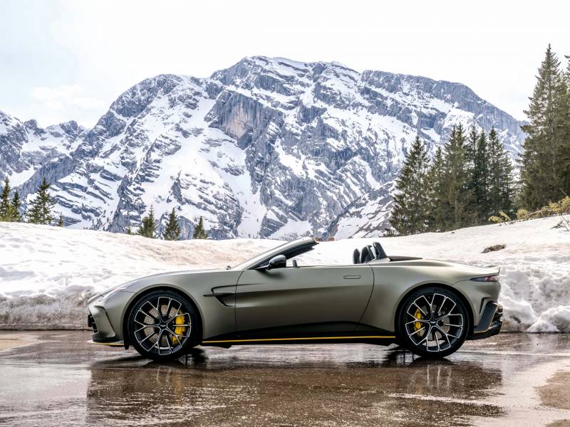 The Aston Martin Vantage Roadster