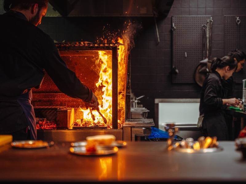 London's Open-fire restaurant
