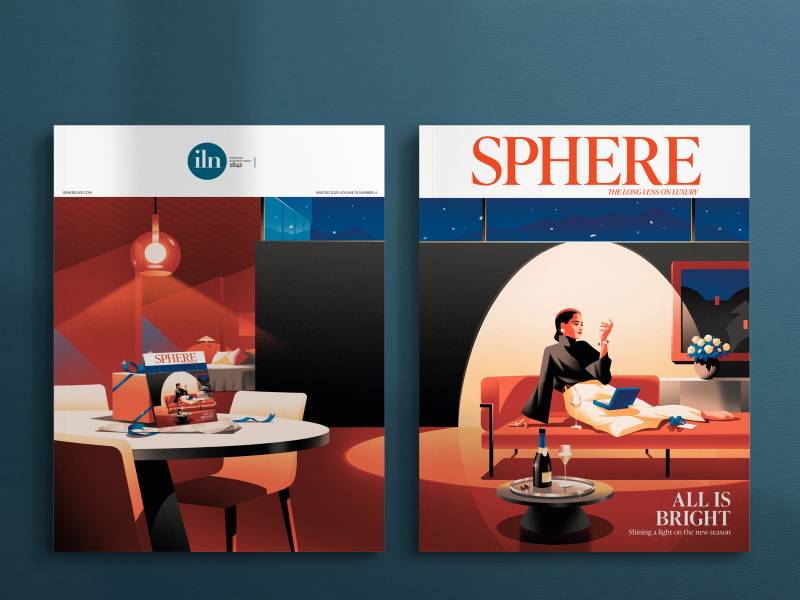 SPHERE winter magazine cover