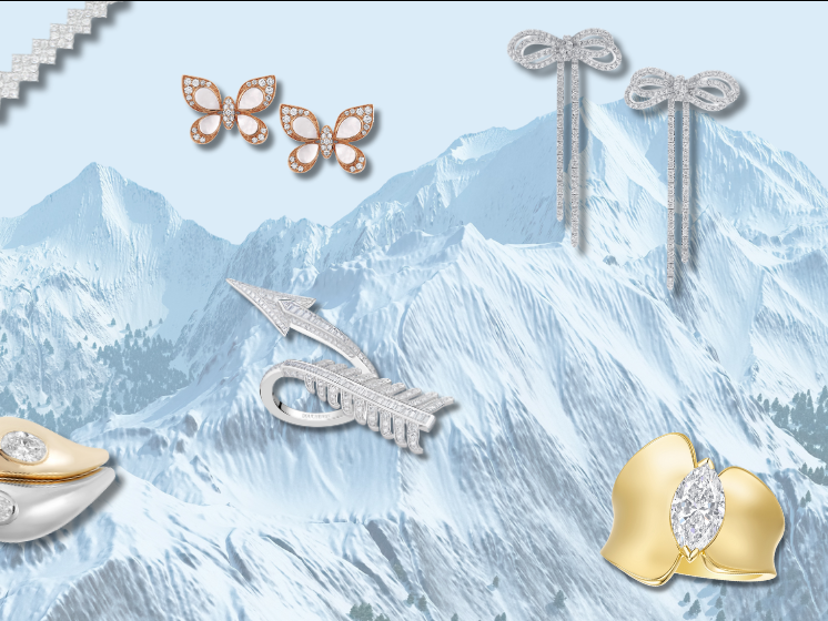 Classic diamond jewellery