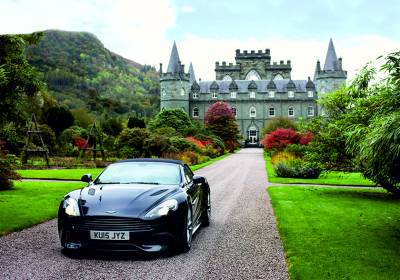 The stunning landscapes of Scotland in an Aston Martin