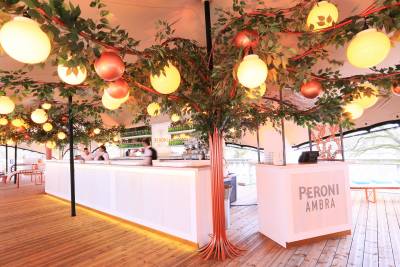 peroni ambra pop-up