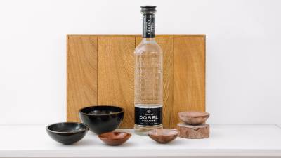 Frida Escobedo creates tequila vessels for Maestro Dobel