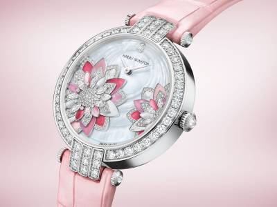 Harry Winston’s new Premier Lotus Automatic 36mm timepiece